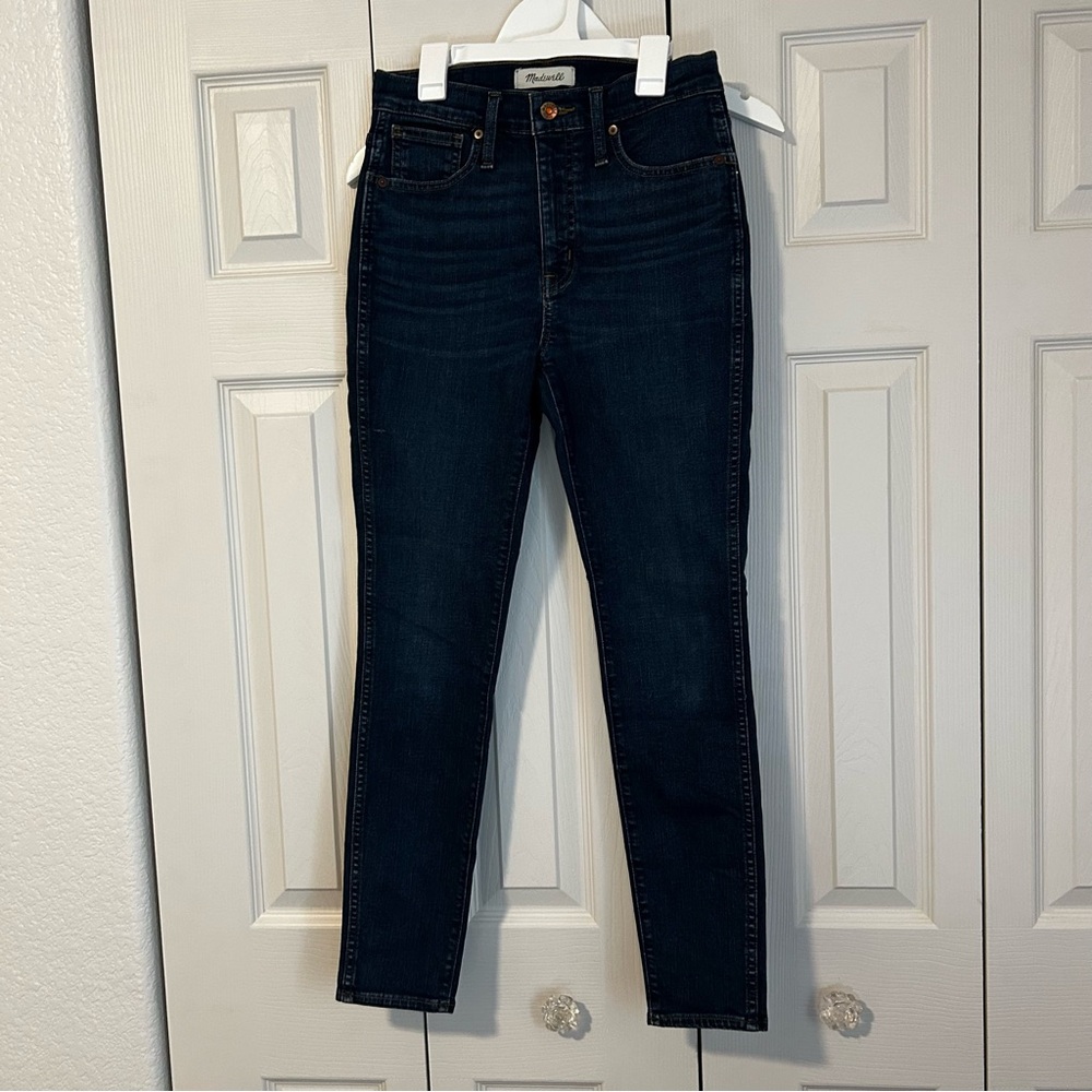 Madewell 10 inch High Rise Skinny Jeans High Waisted Denim Jeans School Sz 26